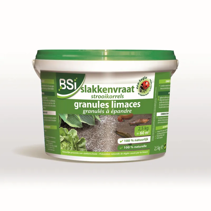 BSI Slakkenvraat strooikor 2.5kg | Tijdelijk aanbod