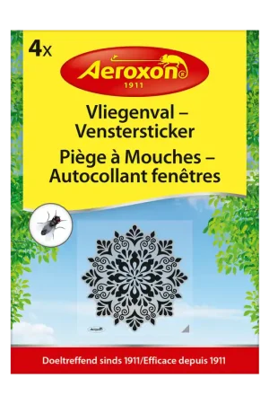 Aerox vliegval-venstersticker 4st | Trending