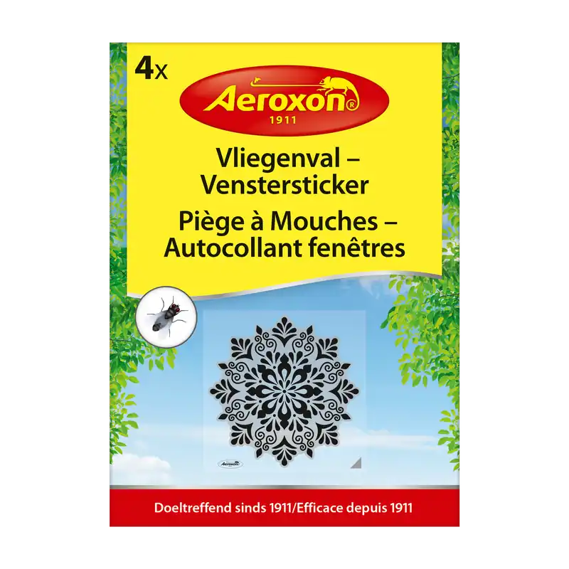 Aerox vliegval-venstersticker 4st | Trending