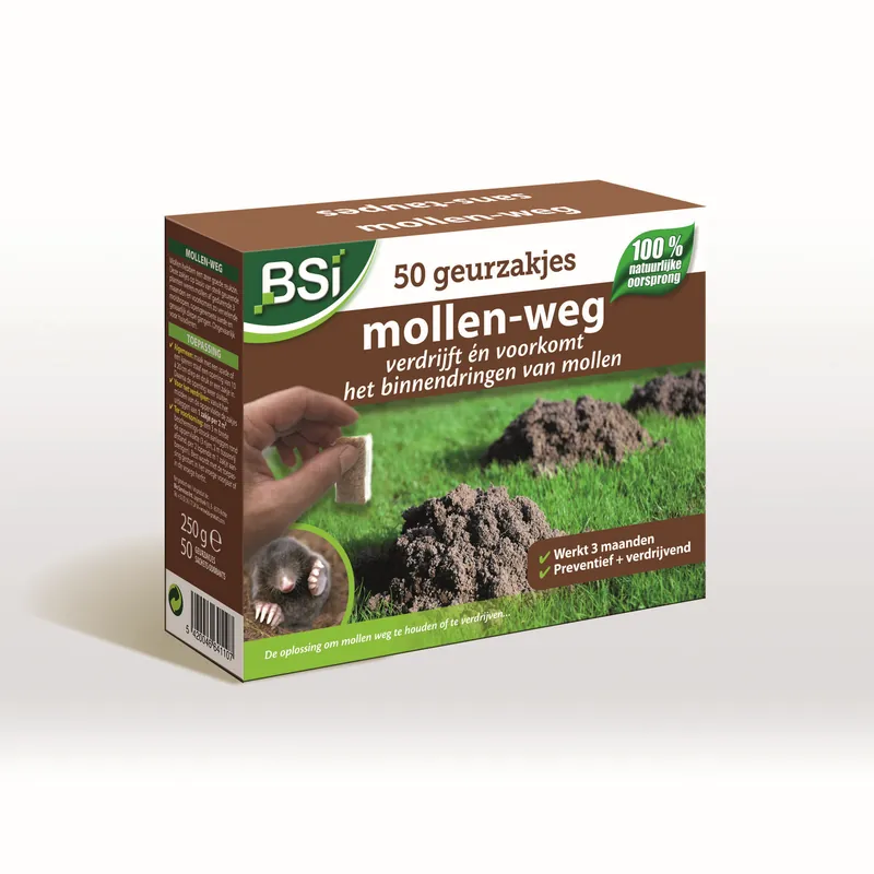 Premium | BSI Mollen-weg geurzakjes 50st