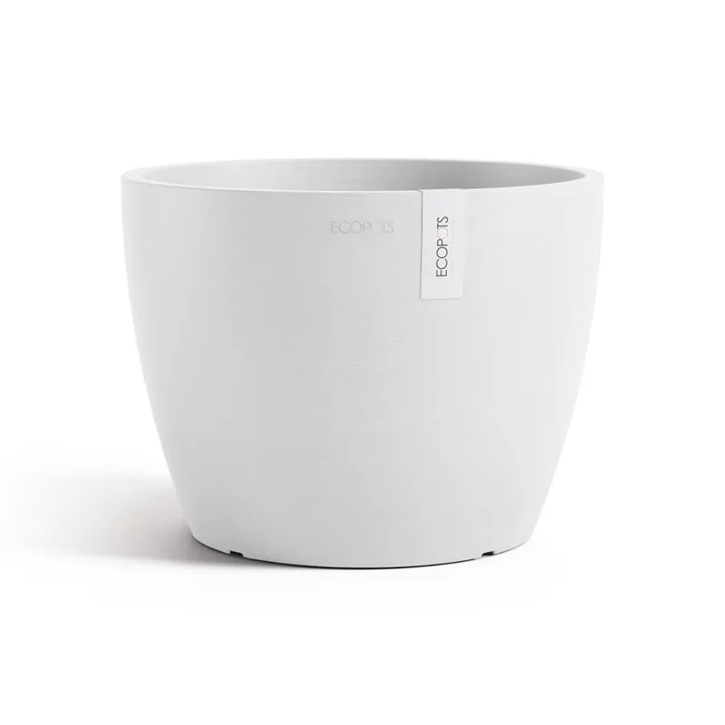 Ecopots Pot stockholm d24cm puurwit | Beste prijs
