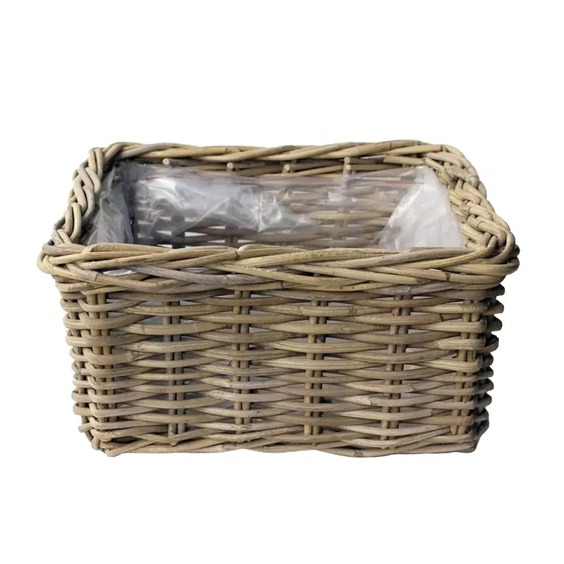 VDL Bak rotan 40x40x20cm grjs | Prijs verlaagd