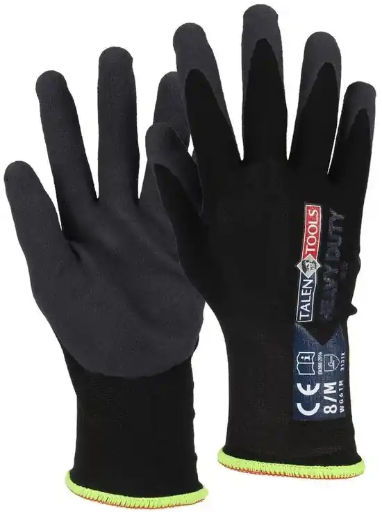 Spoedlevering - Talen Tools Handschoenen duty m zwart