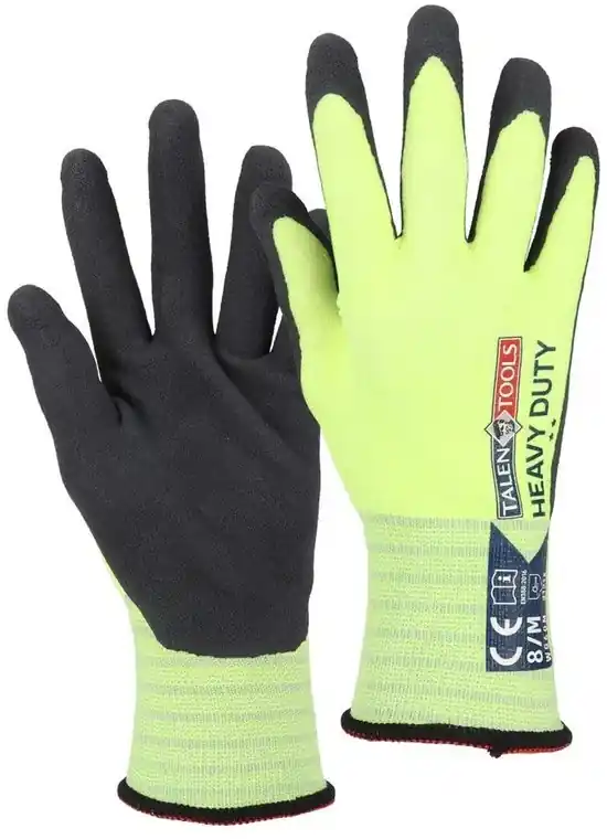 Nieuw binnengekomen - Talen Tools Handschoenen duty m geel