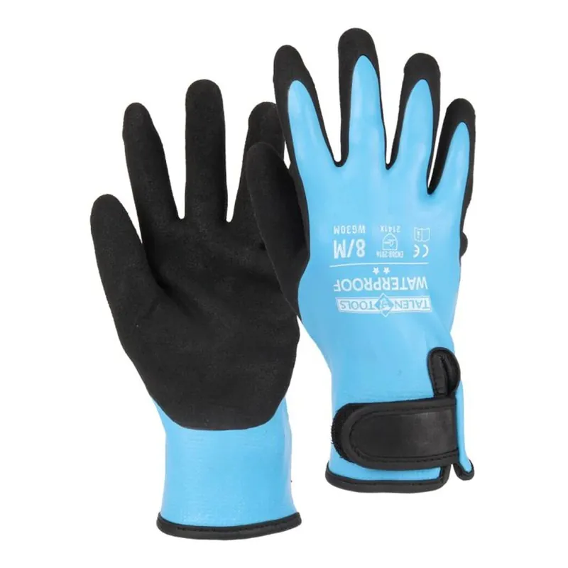 Direct leverbaar - TalenTools Handschoenen water m blauw