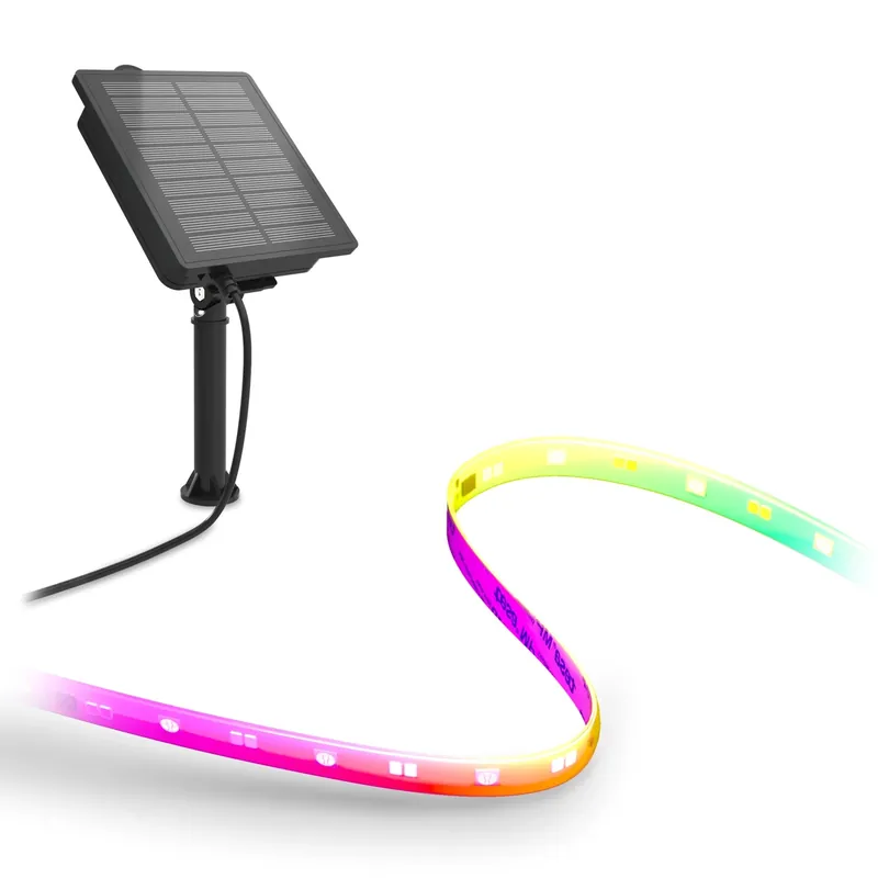 Populair bij klanten - Calex Lamp outdoor solar strips md 1.35w zwart