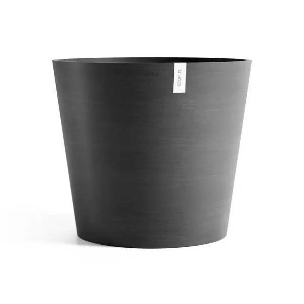 Ecopots Pot amsterdam d70h61cm donkergrijs - Nog enkele stuks