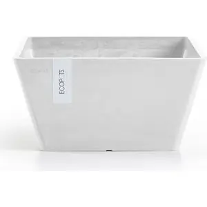 Ecopots Pot berlin vk l30b30h16cm puurwit | Goed beoordeeld