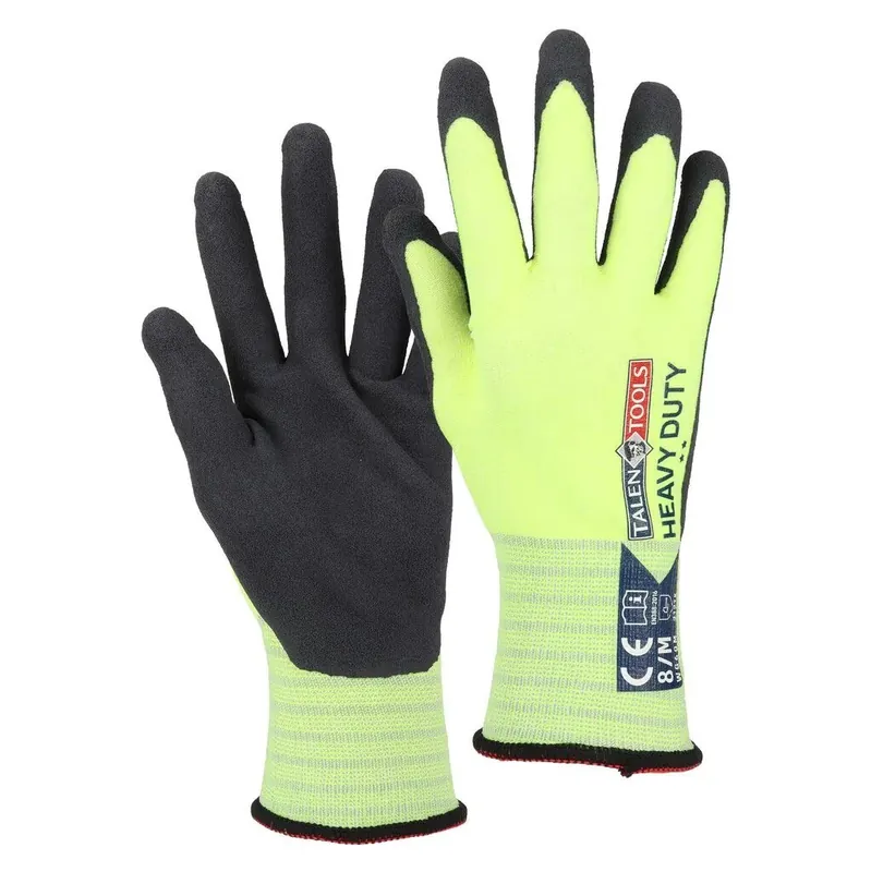 Flitsaanbieding - TalenTools Handschoenen duty l geel