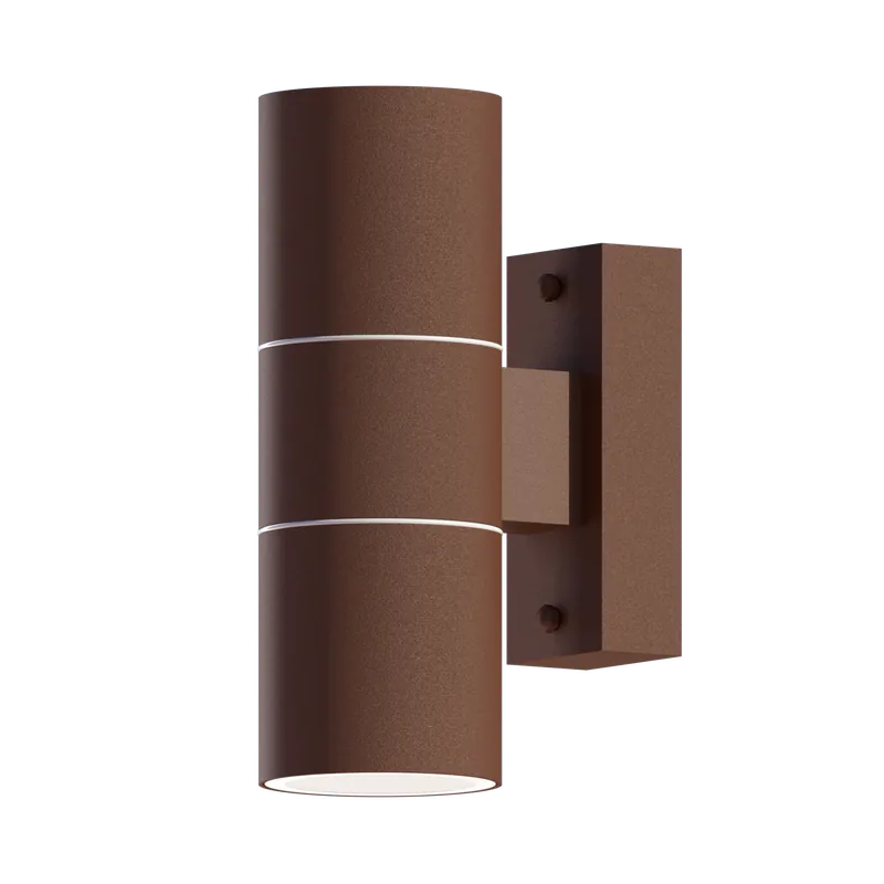 Calex Wandlamp up&down rond roest ip54 - Hoge kwaliteit