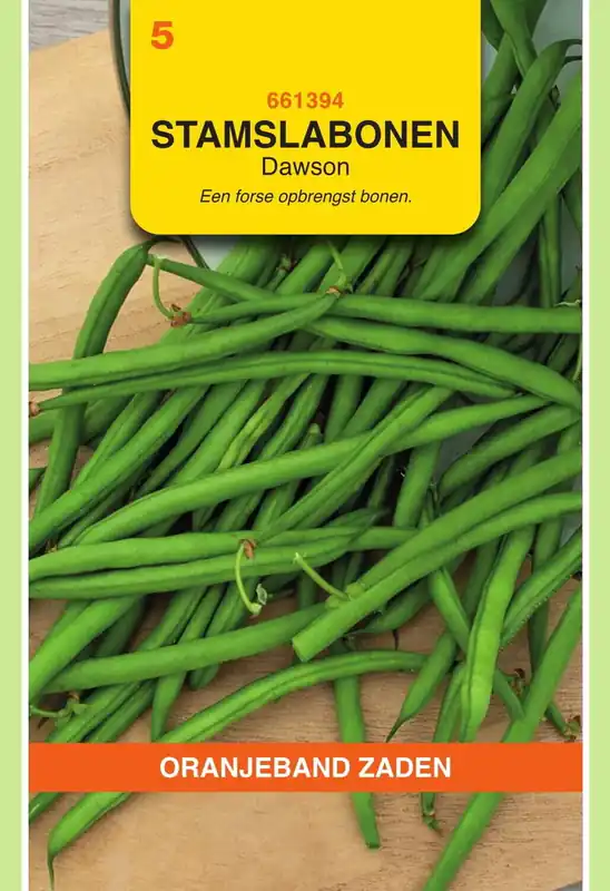 Oranjeband Zaden stamslabonen dawson 25g | Topproduct