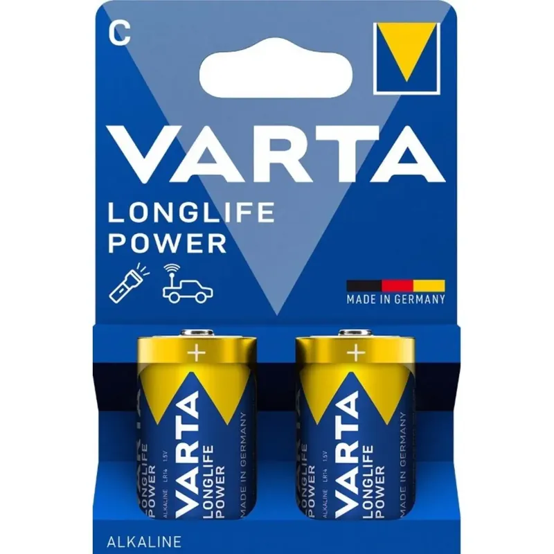 Outlet | Varta Batterij longlife power c lr14c 2st