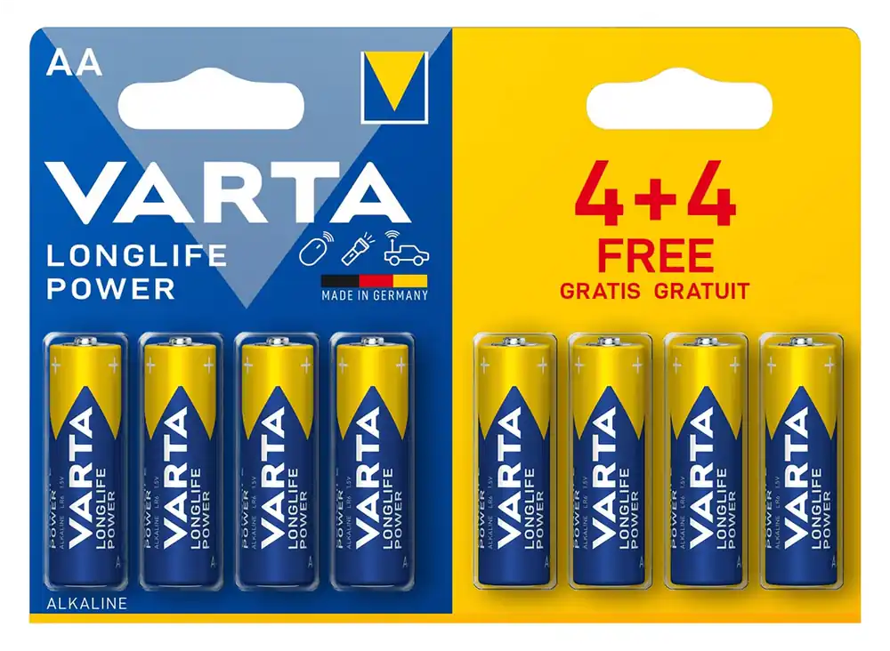 Klaar voor verzending - Varta Batterij alkaline aa blister 8st