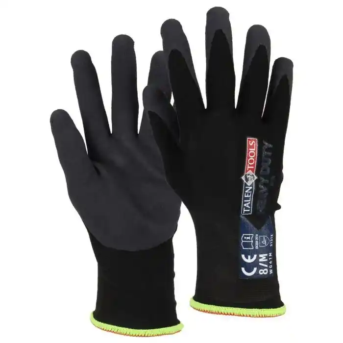 Vanaf nu beschikbaar | TalenTools Handschoenen duty l zwart