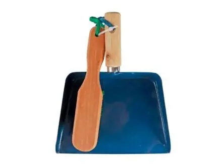 Direct bestellen | TalenTOols Stoffer en blik egel groen/blauw