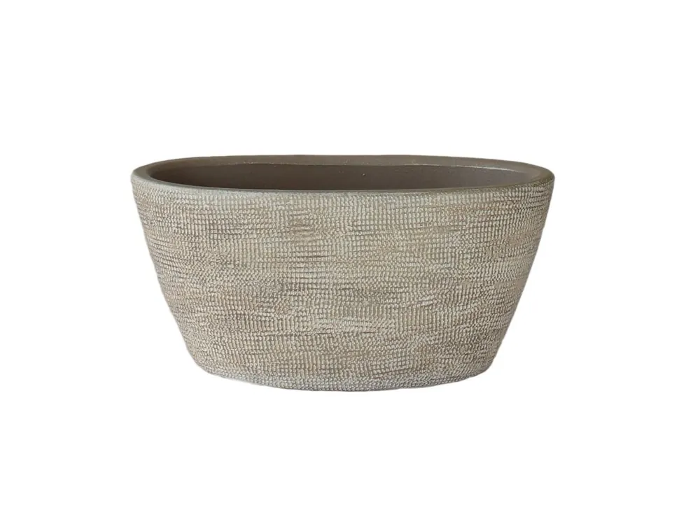 HS Schaal tokio ovl 29x15x14cm taupe | Meest verkocht
