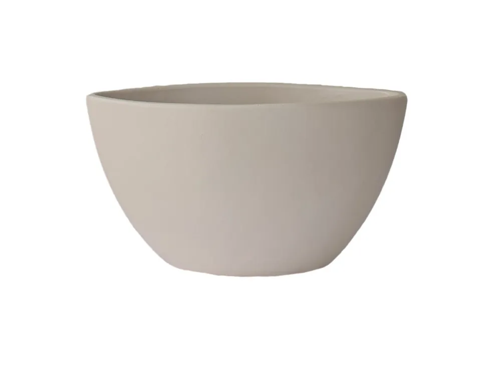 HS Schaal petra ovl 32x17x17cm beige - Vanaf nu beschikbaar