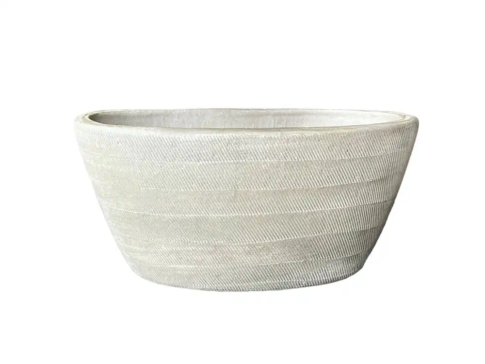 Online bestelbaar | HS Planter nagano l29b15h14cm ivoor