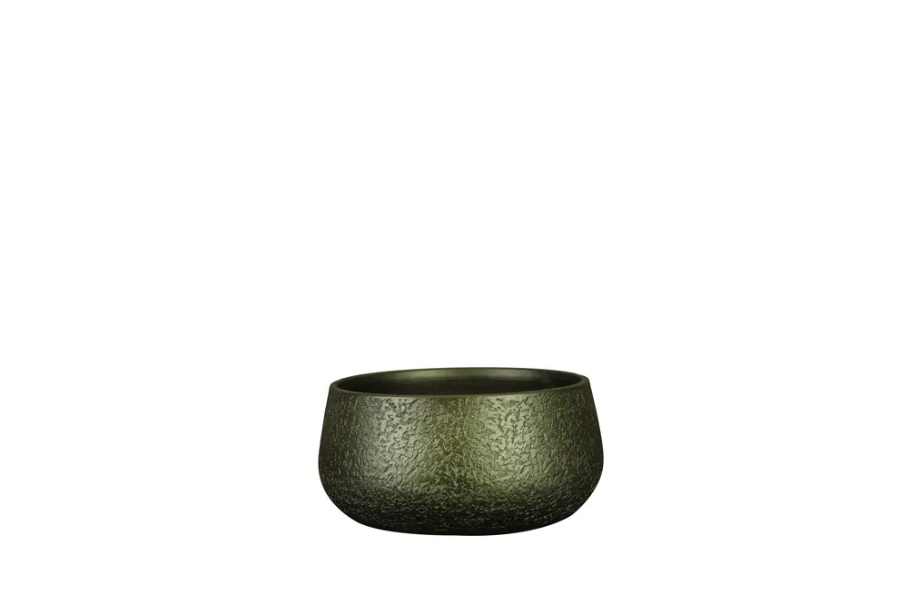 Korting - TS Schaal noor d28h13cm velvet groen