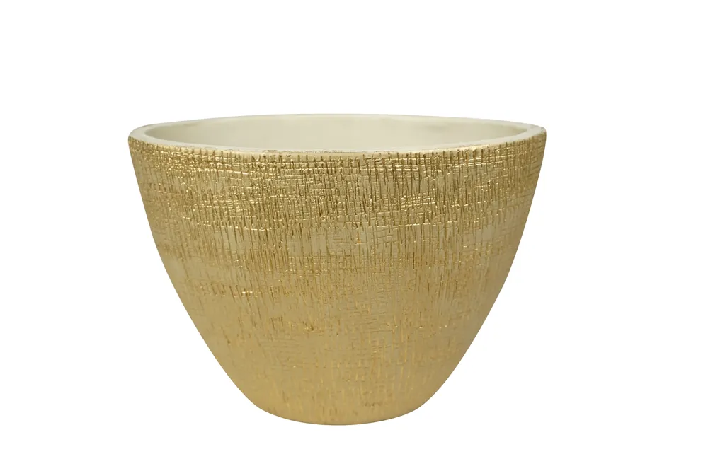 Koopje - TS Planter ryan 33x16x25cm shiny sand