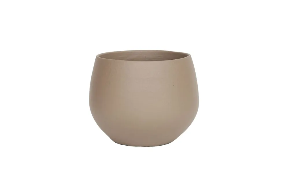 HS Pot petra d23h20cm bruin - Veilig winkelen