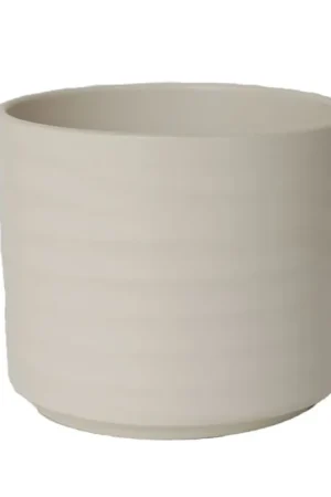 Zojuist toegevoegd | HS Pot berlin d10.5h8.5cm creme