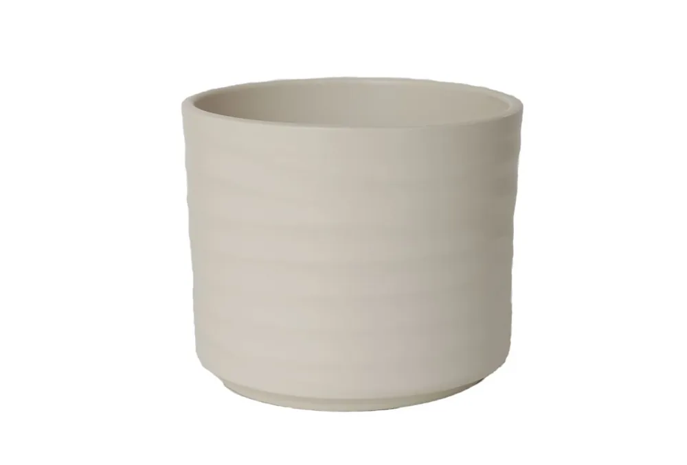 Zojuist toegevoegd | HS Pot berlin d10.5h8.5cm creme