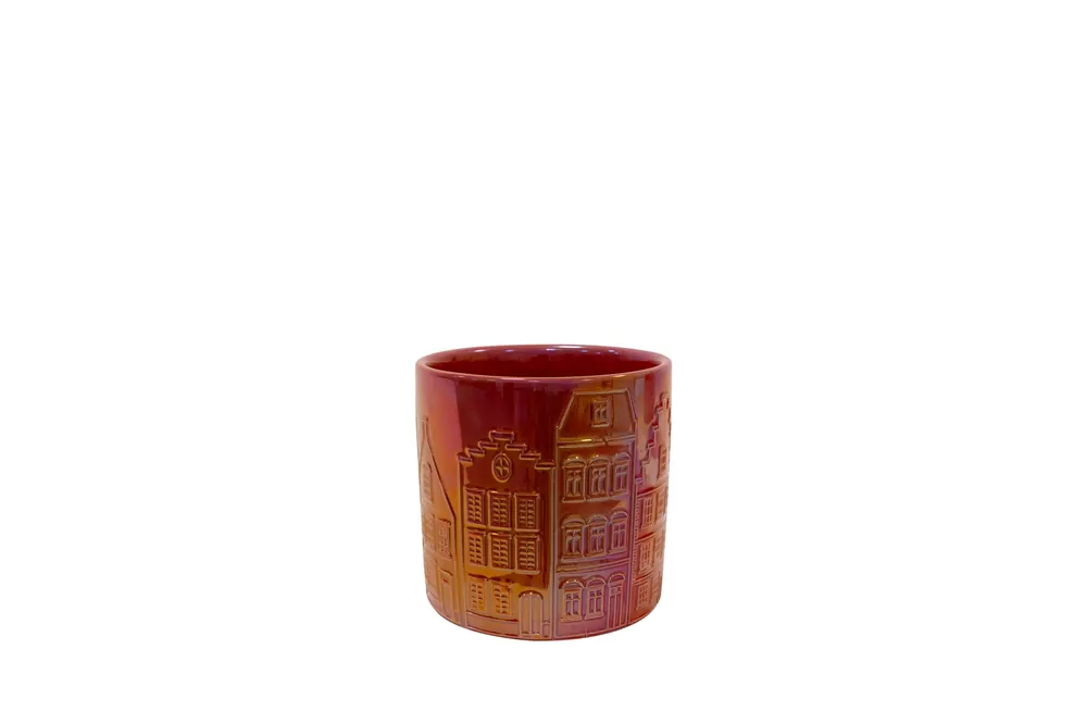 TS Pot jille houses d7h8cm rood | Dagdeal