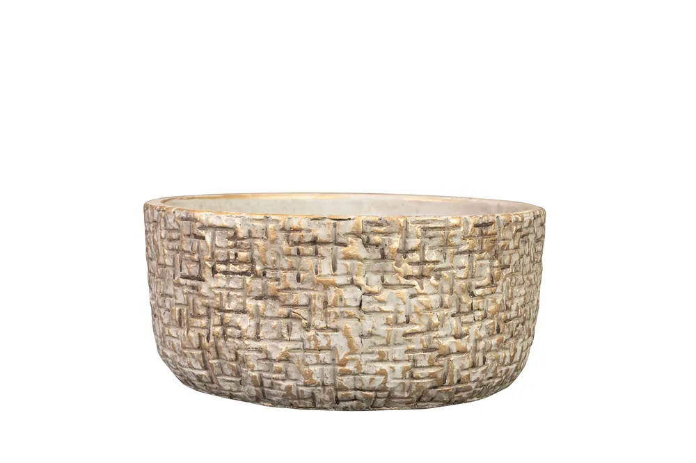 TS Schaal maxim d20h9cm shiny sand | Korting