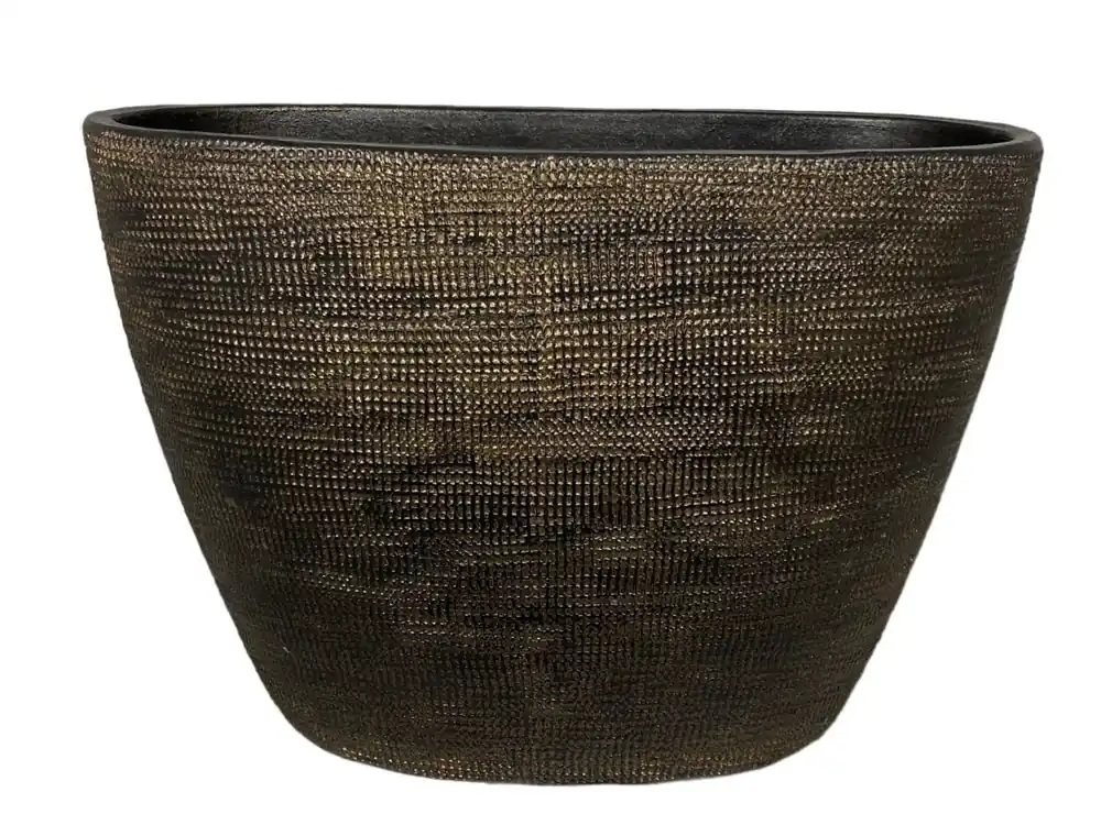 Rechtstreeks van de fabrikant - HS Planter tokio l52b17h37cm goud