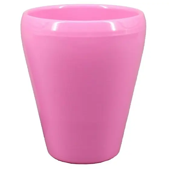 Nieuw in het assortiment - Floran Vaas liv d14h17cm donkerroze