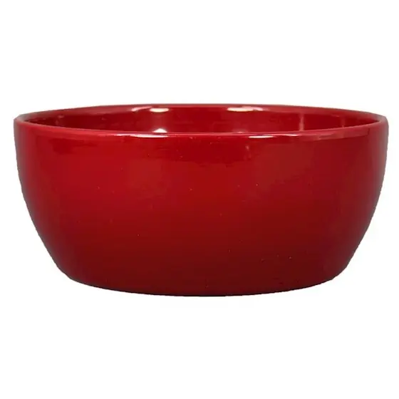 Actie | Floran Schaal boule d18.5h8.5cm wijnrood