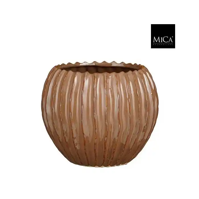 Mica Pot jovi d22h17.5cm bruin - Voordeelprijs