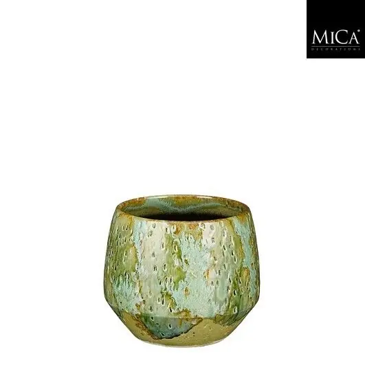 Speciale deal - Mica Pot harris d16.5h14cm groen