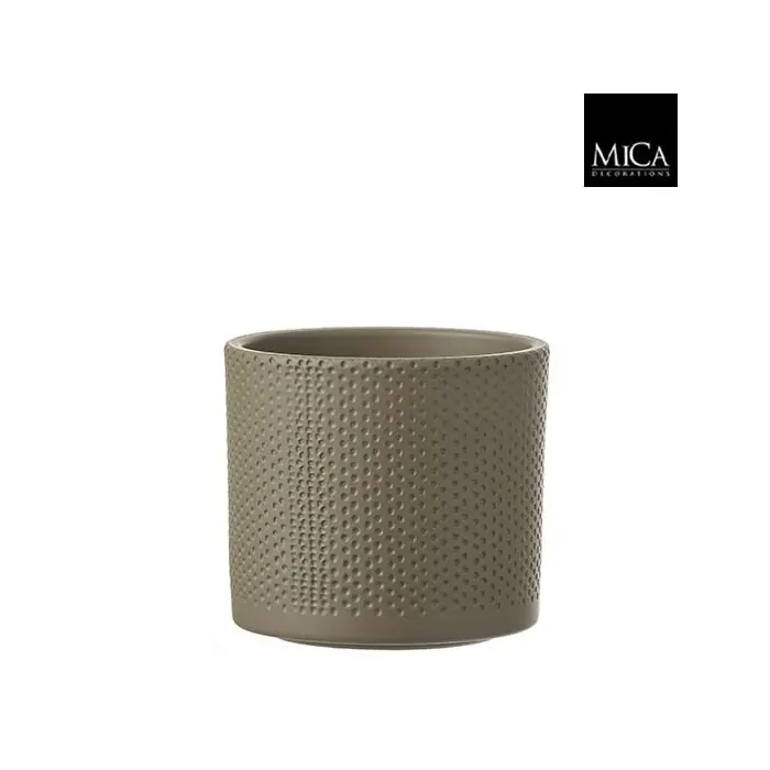 Mica Pot era d13.5h12.5cm groen - Bespaar meer