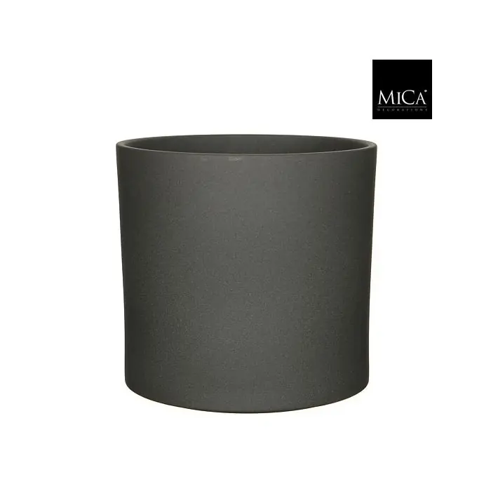 Extra voordeel - Mica Pot era d32.5h31cm donkergrijs sand