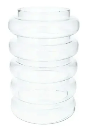Actieprijs - DUIF Vaas 5-lagen d18h27.5cm transparant