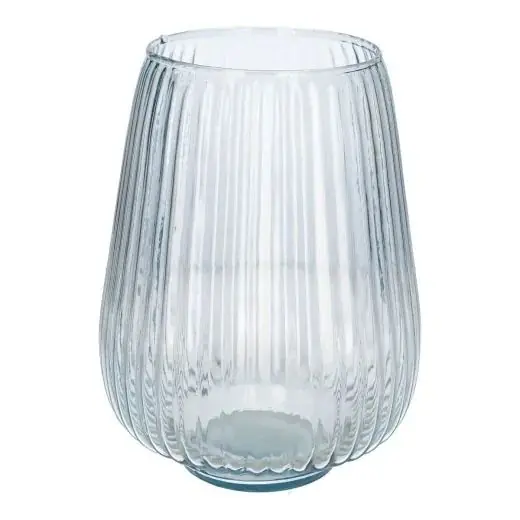 Tijdelijk aanbod - DUIF Eco vaas amir d25h29cm transparant