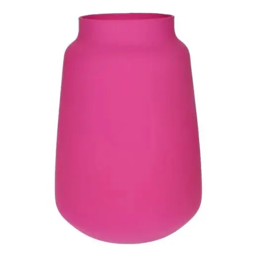 DUIF Vaas rosie d17h24.2cm fuchsia | Scherp geprijsd