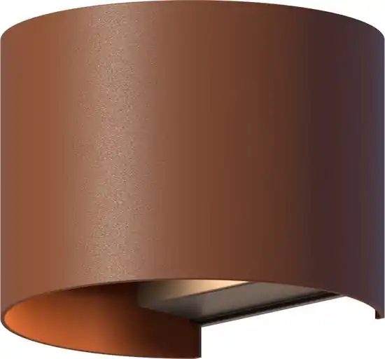 Calex Wandlamp vierkant roest ip54 | Bespaar meer