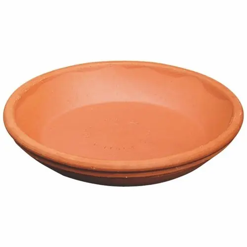 Voordeelprijs | MC Schotel roodsteen d25.1h3.3cm