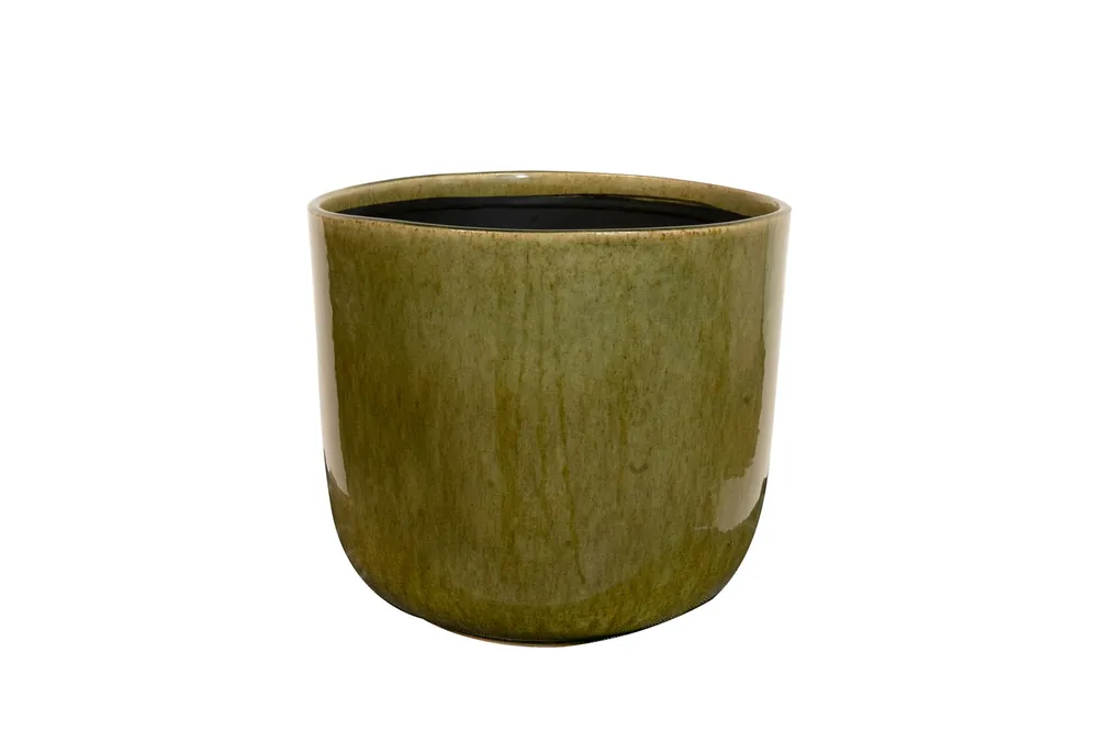 TS Pot nine d19h17cm olive green - Premiumkwaliteit