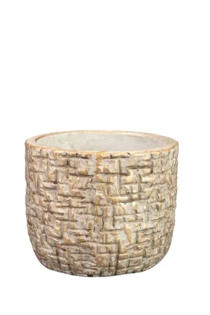 Wees er snel bij | TS Pot maxim d14h13cm shiny sand