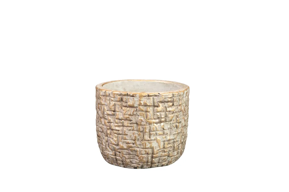 Wees er snel bij | TS Pot maxim d14h13cm shiny sand