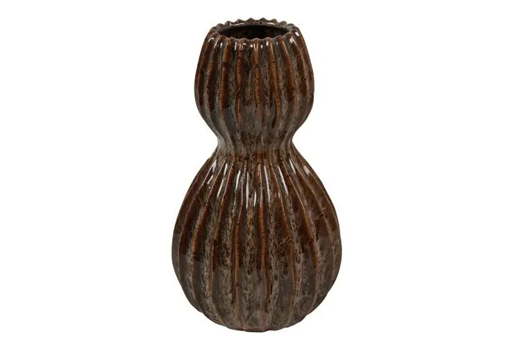 Countryfield Vaas serafin 17x17x30cm brn | Tijdelijke actie