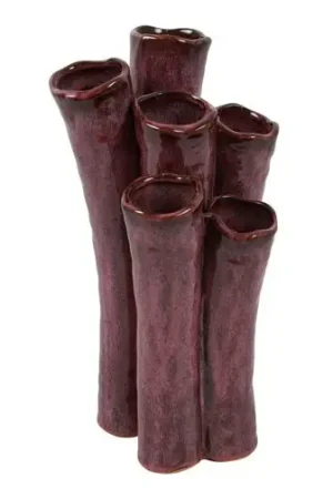 Zeer goed beoordeeld | Countryfield Vaas enix aardewerk 16x14x31cm d.rz