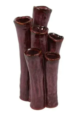 Zolang de voorraad strekt | Countryfield Vaas enix aardewerk 14x11x27cm d.rz