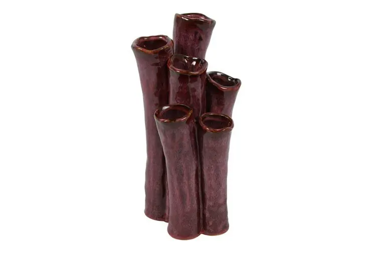 Zolang de voorraad strekt | Countryfield Vaas enix aardewerk 14x11x27cm d.rz