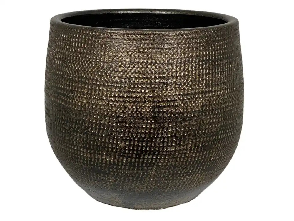 Nieuw product | HS Pot tokio d14h12cm goud