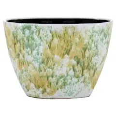 Floran Pot almada ovaal 32x15x22cm groen - Bespaar meer
